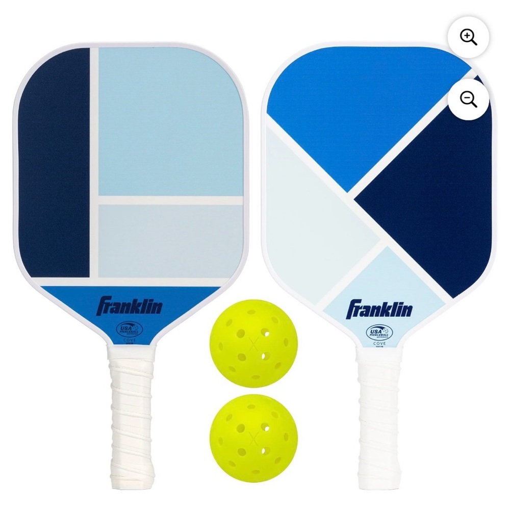 Franklin Pickleball Set - paddles and balls and carry bag